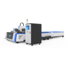 Jinan Senfeng 2000W Placa e tubulação Máquina de corte a laser de fibra